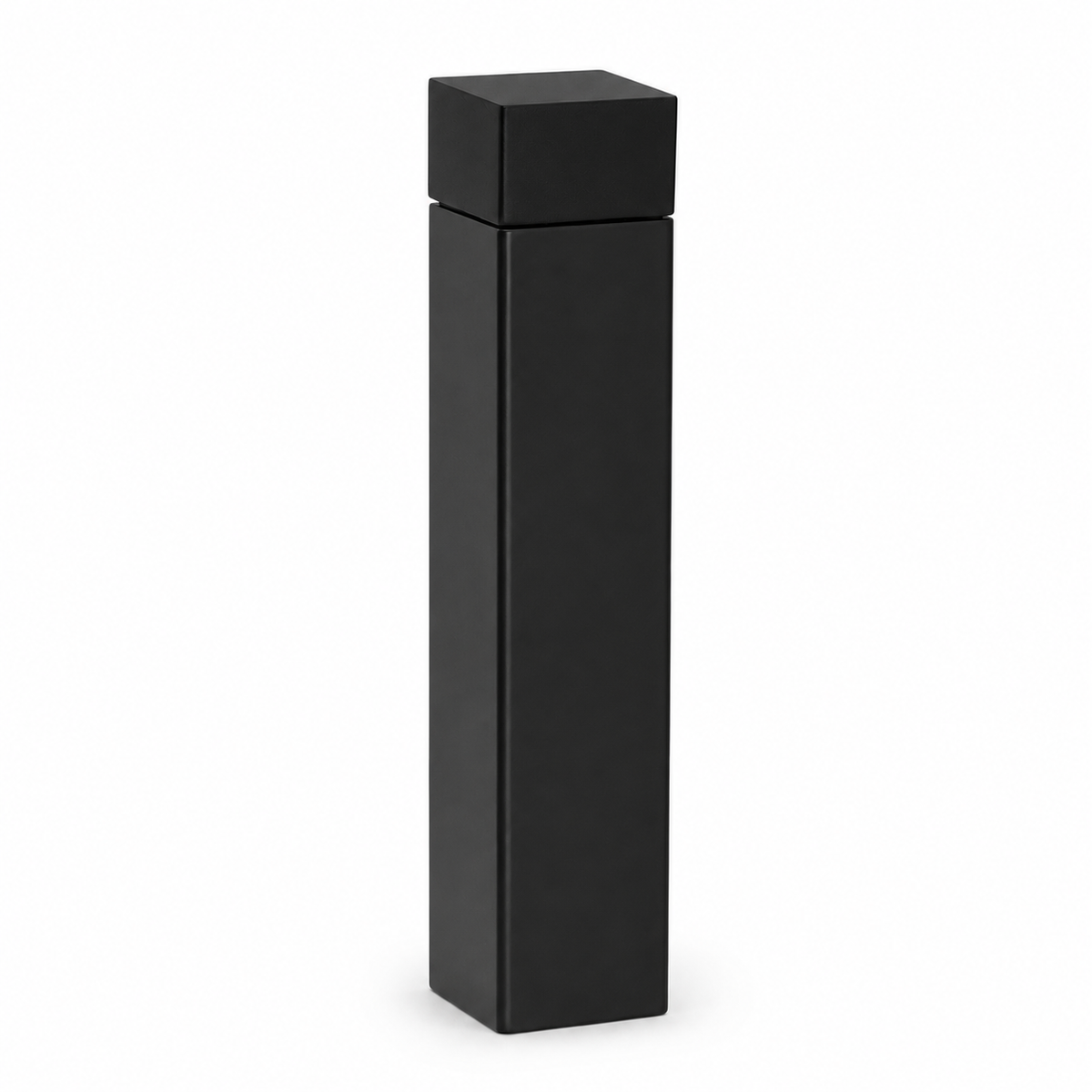 3" 1/8” Wall-Mount Square Door Stop – Solid Brass, Residential Grade, Flat Black (US19) Finsbury Hardware Residential Hardware