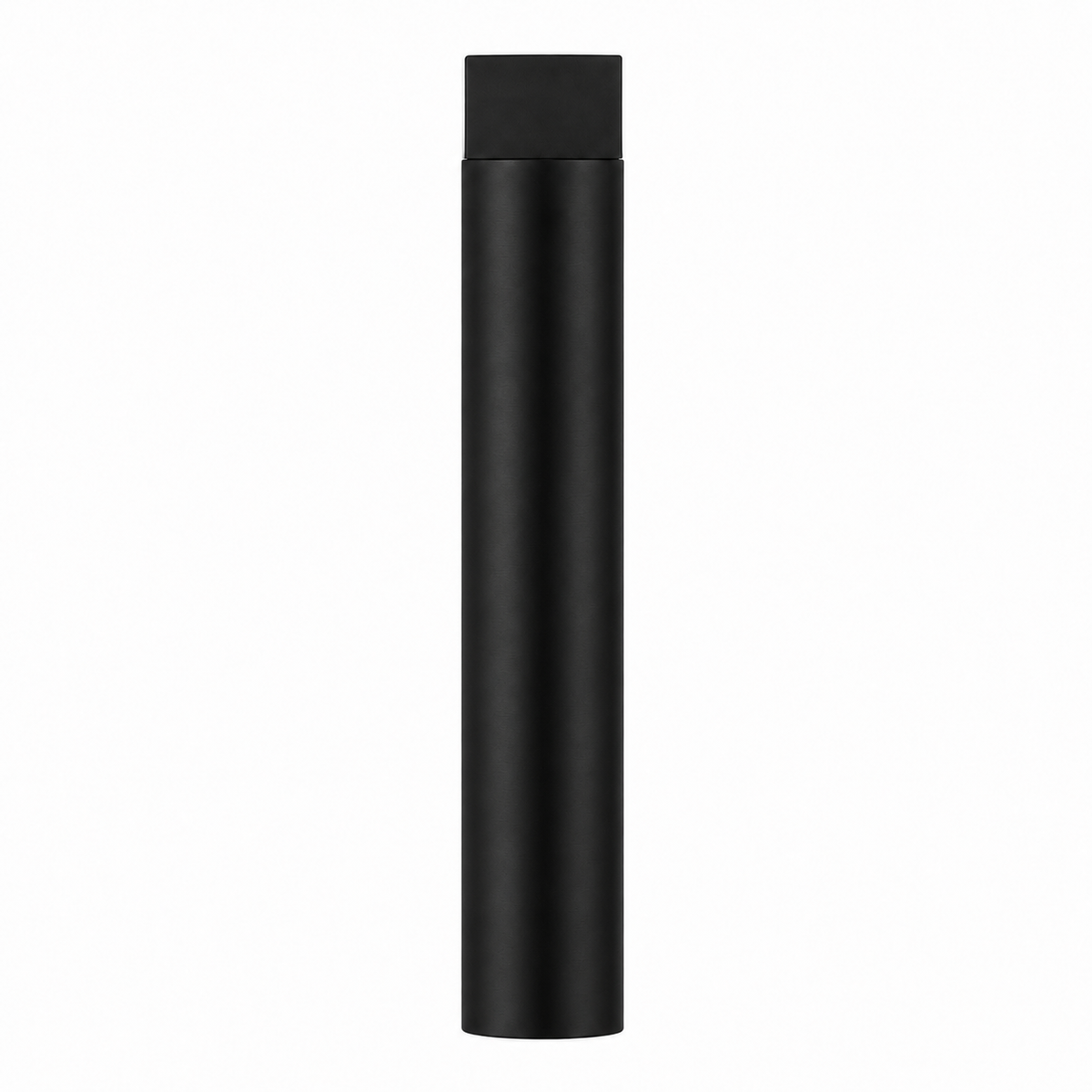 3" Wall-Mount Round Post Door Stop – Solid Brass, Residential Grade, Flat Black (US19) Finsbury Hardware Residential Hardware