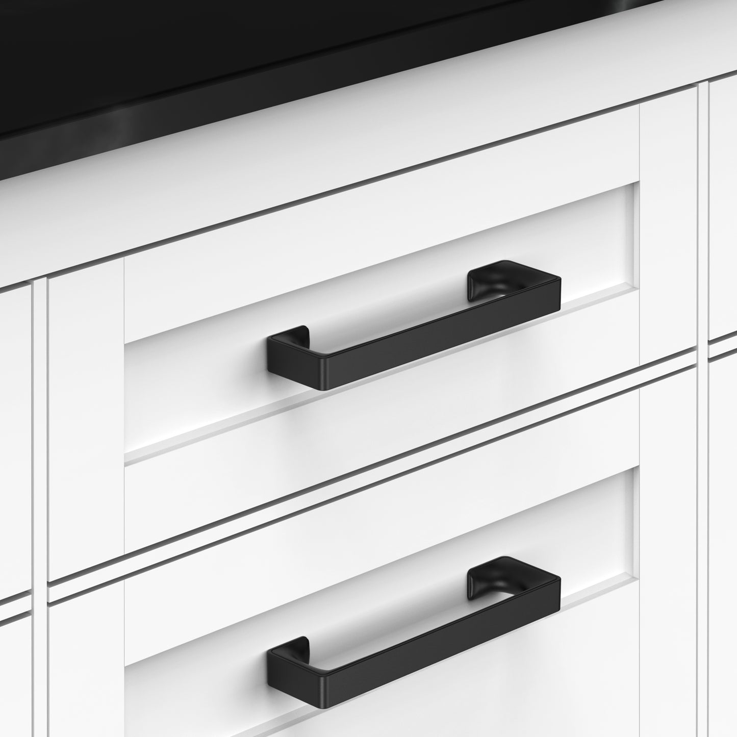 Modern Square Cabinet Handles HESTIA HARDWARE Cabinet Pulls