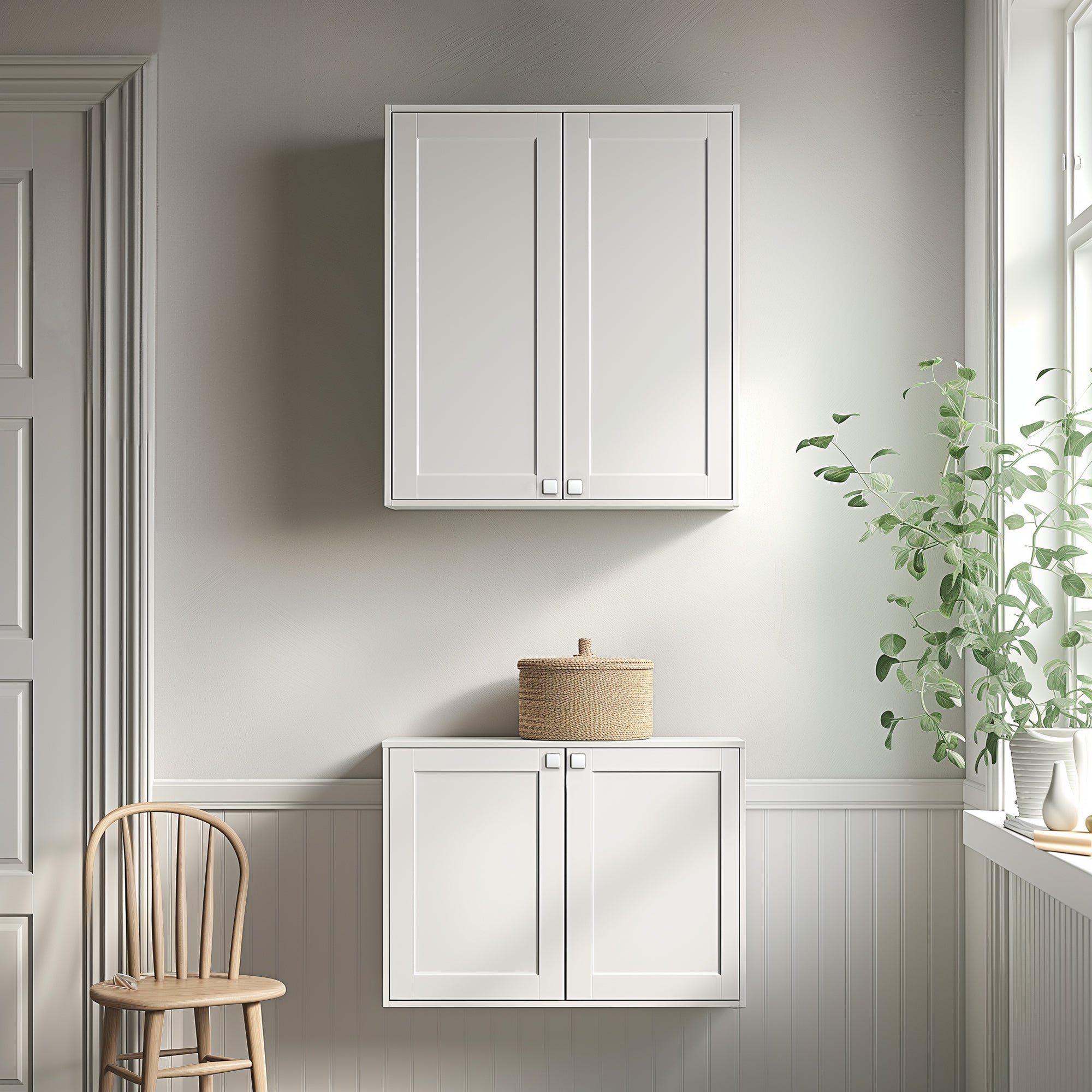 Modern Curved Edge Square Drawer Knobs