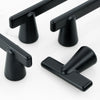 Cone Shape Modern T-Bar Cabinet Knobs