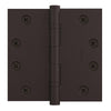 4.5 x 4.5 Inch Solid Brass Ball Bearing Door Hinge - Oil-Rubbed Bronze Finsbury Hardware Ball Bearing Hinges