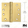 Matte Gold 4x4