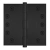 5x5 Inch Solid Brass Ball Bearing Door Hinge - Flat Black Finsbury Hardware Ball Bearing Hinges
