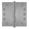 5x5 Inch Solid Brass Ball Bearing Door Hinge - Satin Nickel Finsbury Hardware Ball Bearing Hinges
