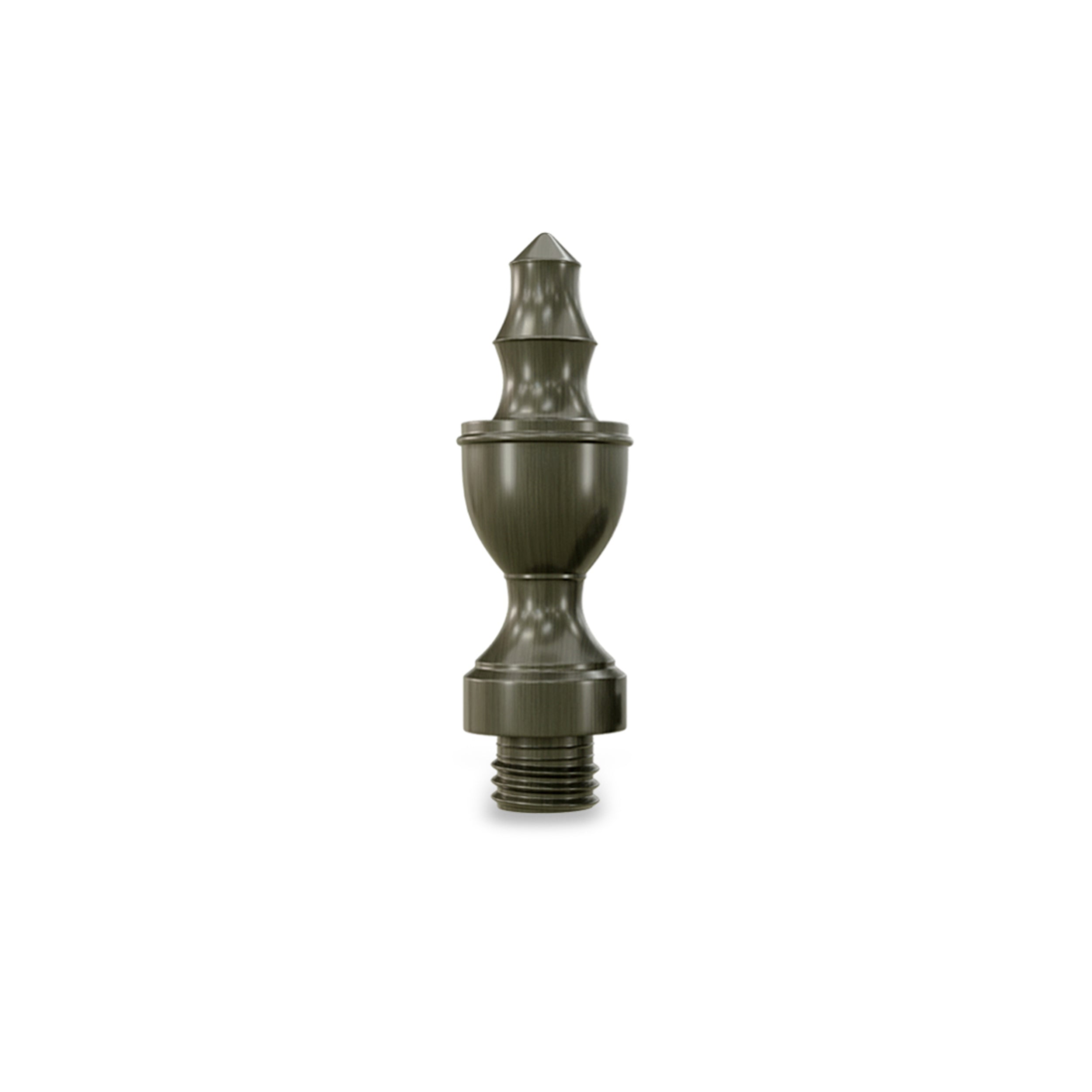 Solid Brass Decorative Tips - Antique Brass Finsbury Hardware Ball Bearing Hinges
