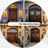 5x5 Inch Solid Brass Ball Bearing Entrance Door Hinge - Matte Black (Super Heavy Duty 5MM) Finsbury Hardware Ball Bearing Hinges