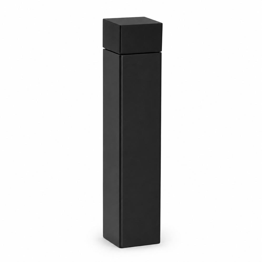 3" 1/8” Wall-Mount Square Door Stop – Solid Brass, Residential Grade, Flat Black (US19) Finsbury Hardware Residential Hardware