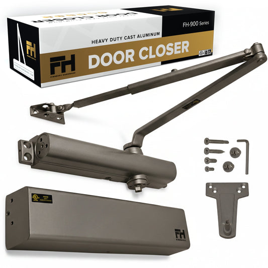 Heavy Duty Aluminum Commercial Door Closer - Duronotic Finsbury Hardware Hardware