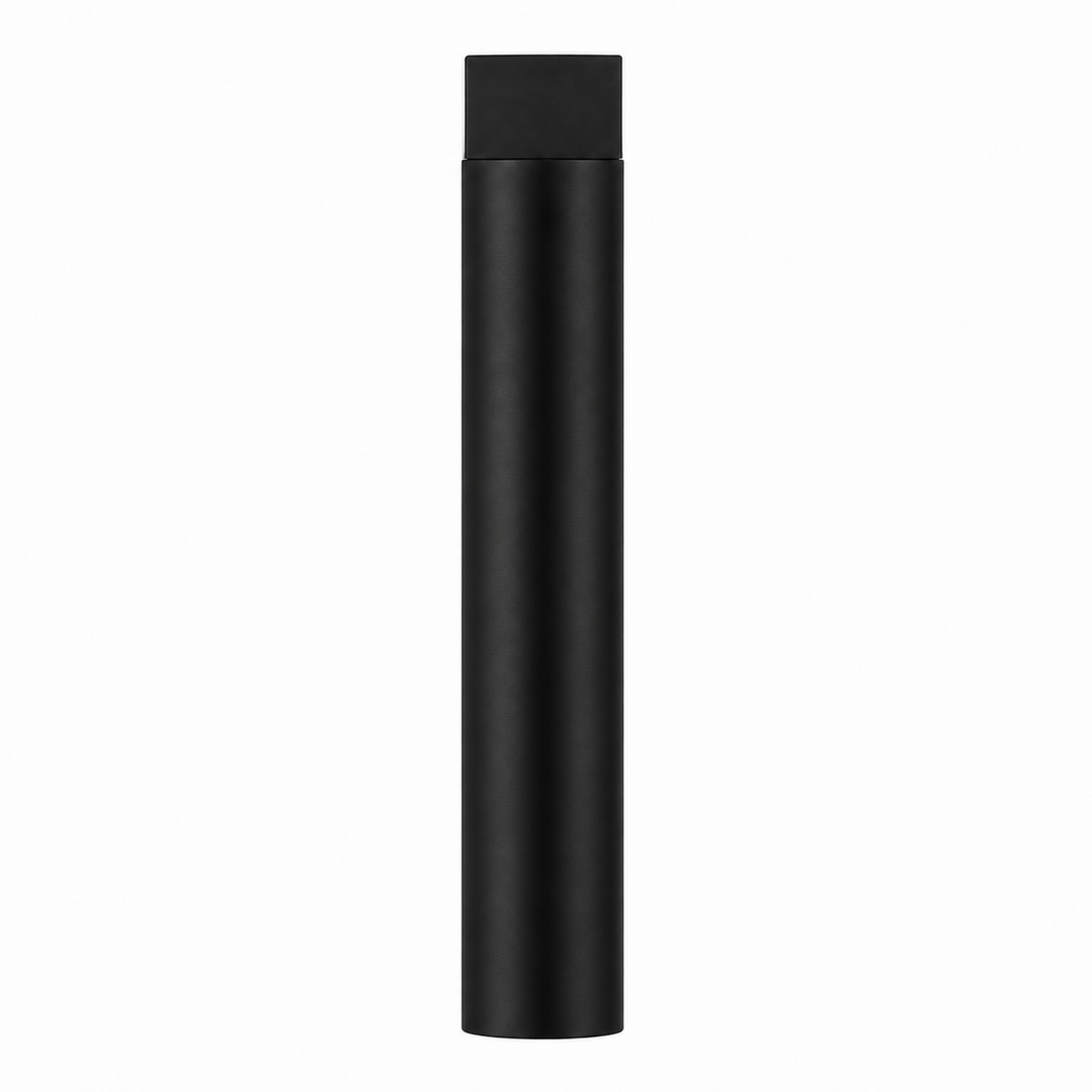 3" Wall-Mount Round Post Door Stop – Solid Brass, Residential Grade, Flat Black (US19) Finsbury Hardware Residential Hardware