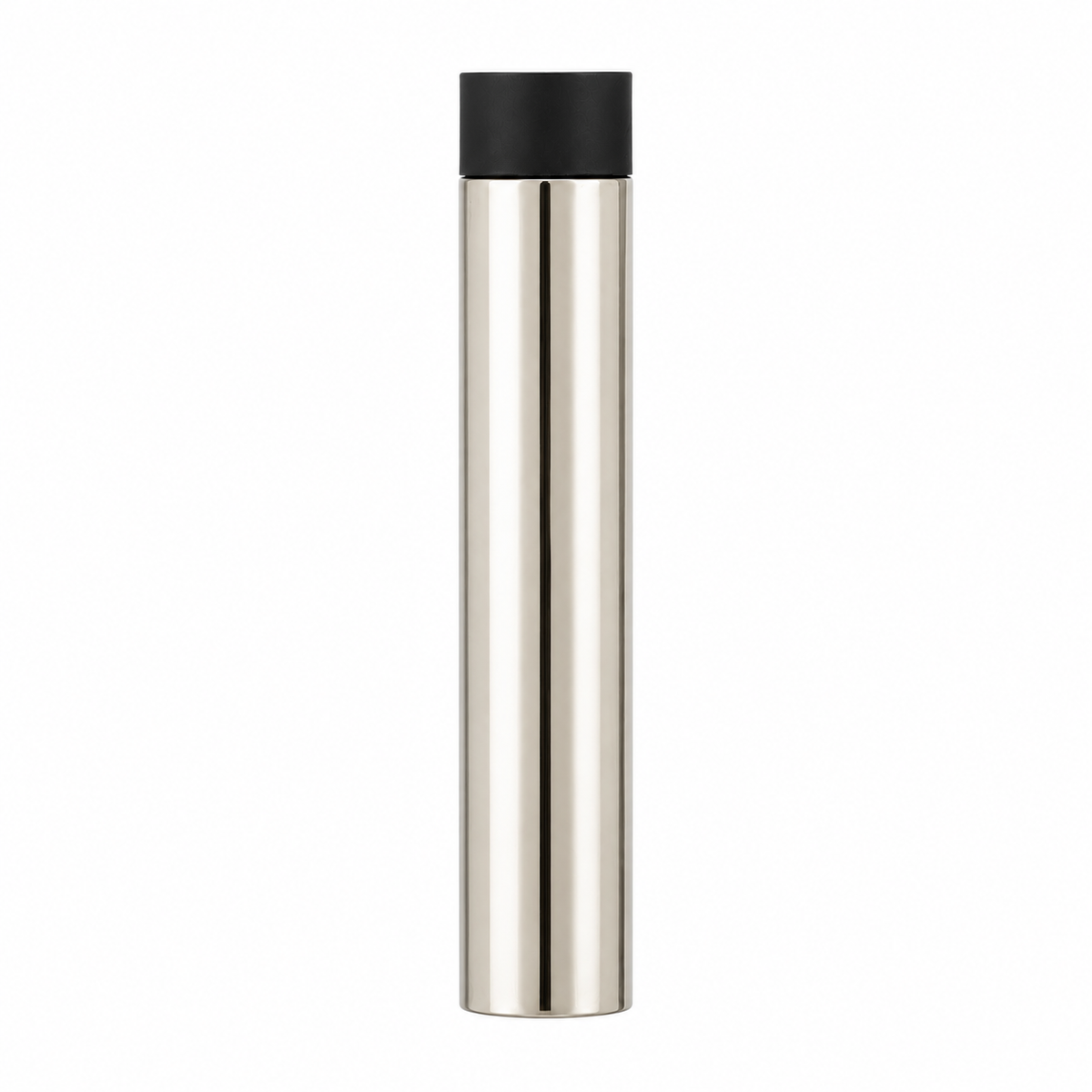 3" Wall-Mount Round Post Door Stop – Solid Brass, Residential Grade, Polished Nickel (US14) Finsbury Hardware Residential Hardware