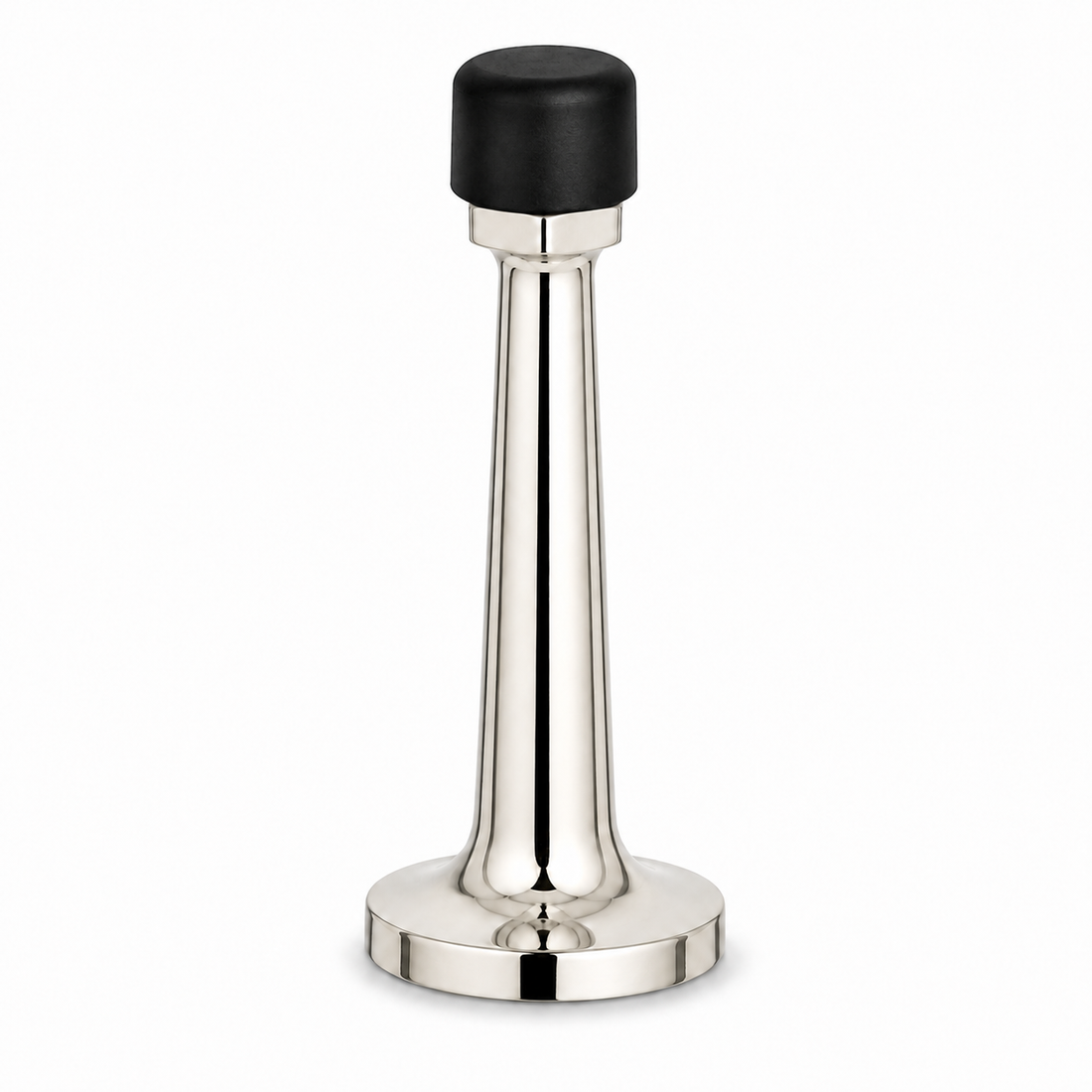 3″ Wall-Mount Door Stop – Solid Brass, Residential Grade, Polished Nickel (US14) Finsbury Hardware Residential Hardware