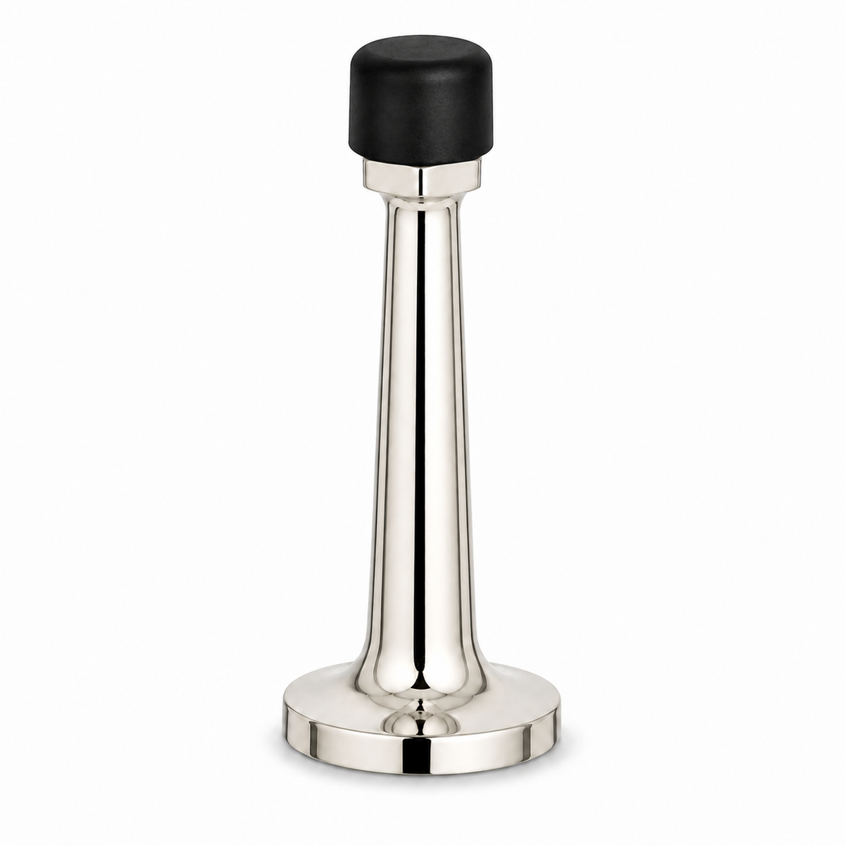 3″ Wall-Mount Door Stop – Solid Brass, Residential Grade, Polished Nickel (US14) Finsbury Hardware Residential Hardware