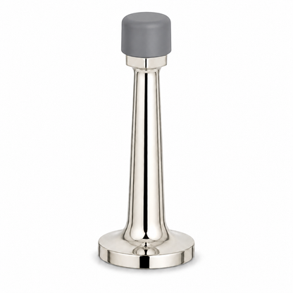 3″ Wall-Mount Door Stop – Solid Brass, Residential Grade, Polished Nickel (US14) Finsbury Hardware Residential Hardware