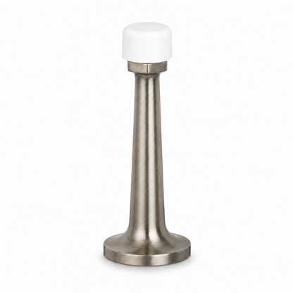 3″ Wall-Mount Door Stop – Solid Brass, Residential Grade, Satin Nickel (US15) Finsbury Hardware Residential Hardware