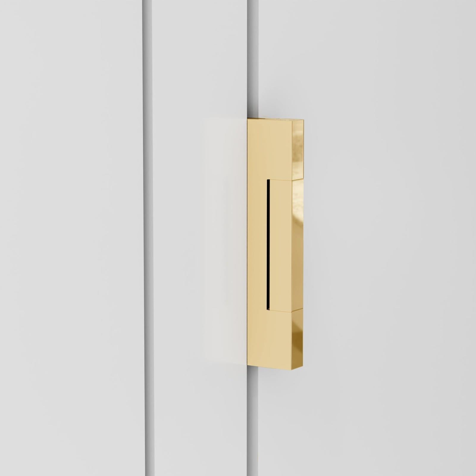 4x4 Inch Solid Brass Square Barrel Door Hinge - Polished Brass Finsbury Hardware Square Barrel Hinges