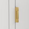 4x4 Inch Solid Brass Square Barrel Door Hinge - Satin Brass Finsbury Hardware Square Barrel Hinges