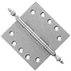 5x5 Inch Solid Brass Ball Bearing Door Hinge - Satin Nickel Finsbury Hardware Ball Bearing Hinges