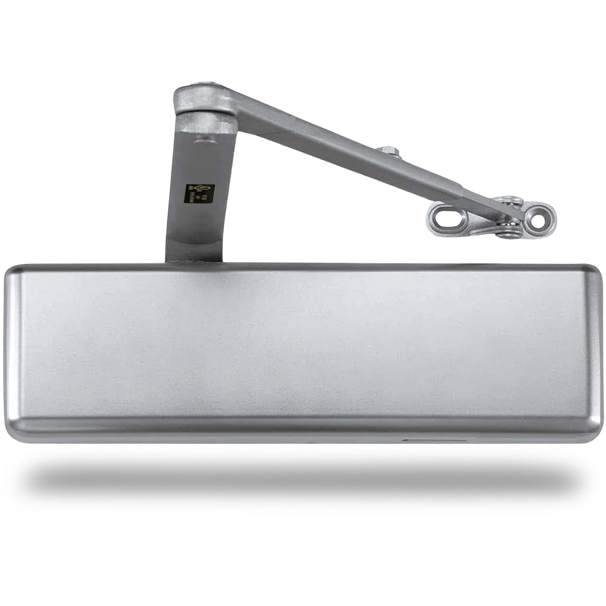 Extra Heavy Duty Commercial Door Closer Cast Iron - Aluminum Finish Finsbury Hardware Hardware