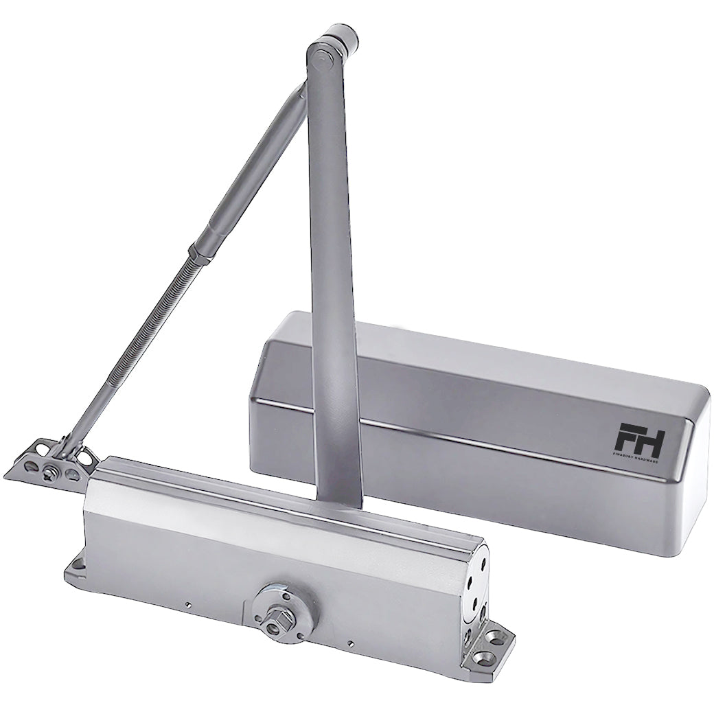 Medium/Heavy Duty Door Closer - Aluminum Finish Finsbury Hardware Hardware