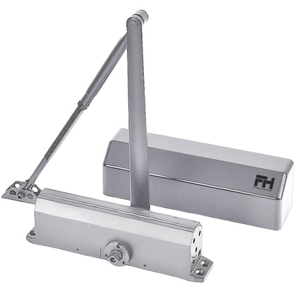 Medium/Heavy Duty Door Closer - Aluminum Finish Finsbury Hardware Hardware