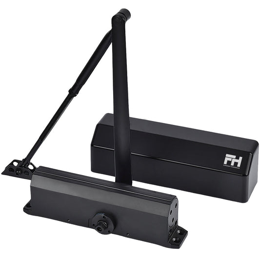 Medium/Heavy Duty Door Closer - Matte Black Finish Finsbury Hardware Hardware