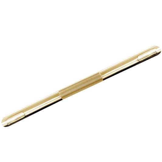 Hotel Style Shower Bar Footrest - Polished Brass Finish Finsbury Hardware Hardware