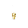 Solid Brass Decorative Tips - Polished Brass Finsbury Hardware Ball Bearing Hinges