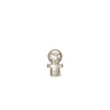 Solid Brass Decorative Tips - Polished Nickel Finsbury Hardware Ball Bearing Hinges