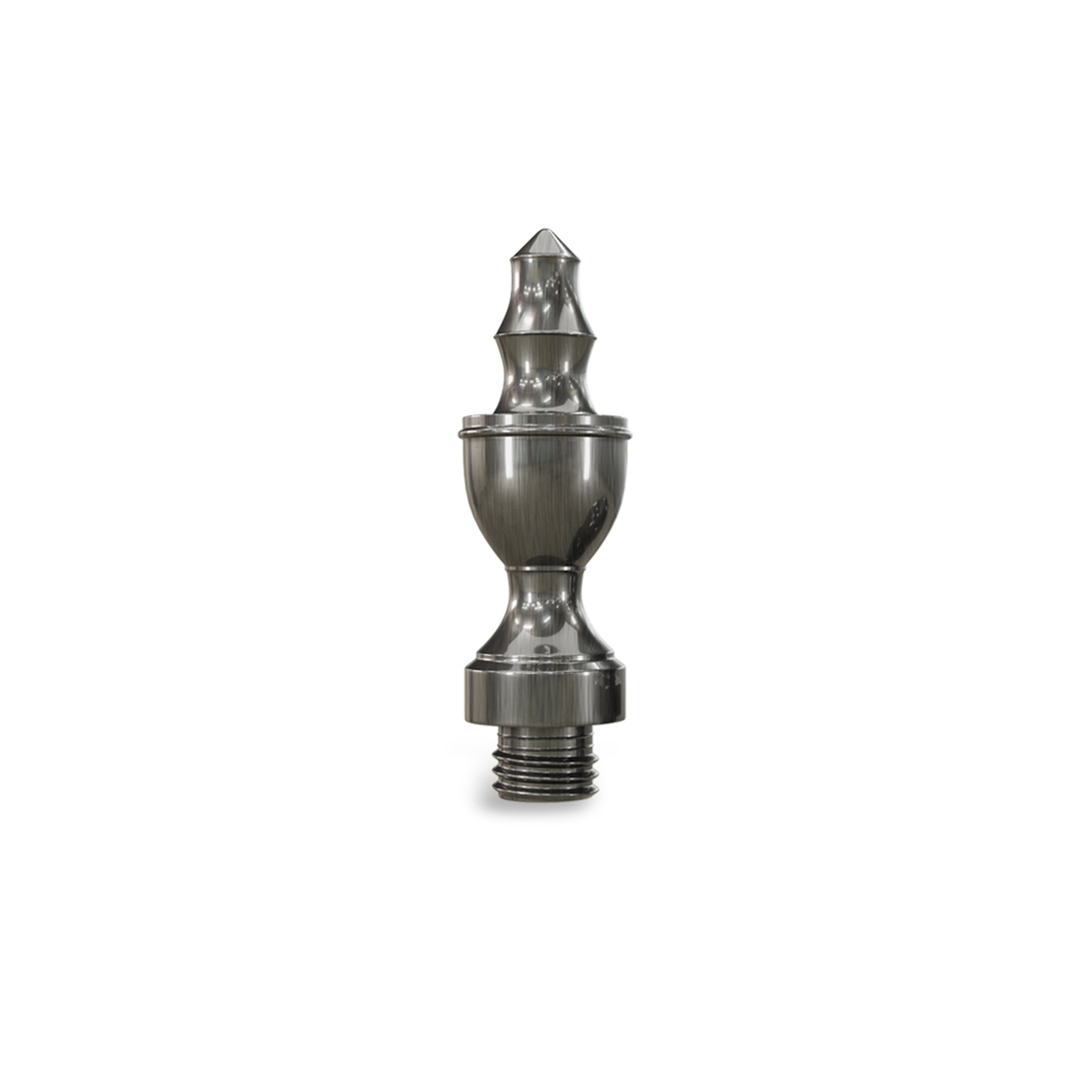 Solid Brass Decorative Tips - Pewter Finsbury Hardware Ball Bearing Hinges