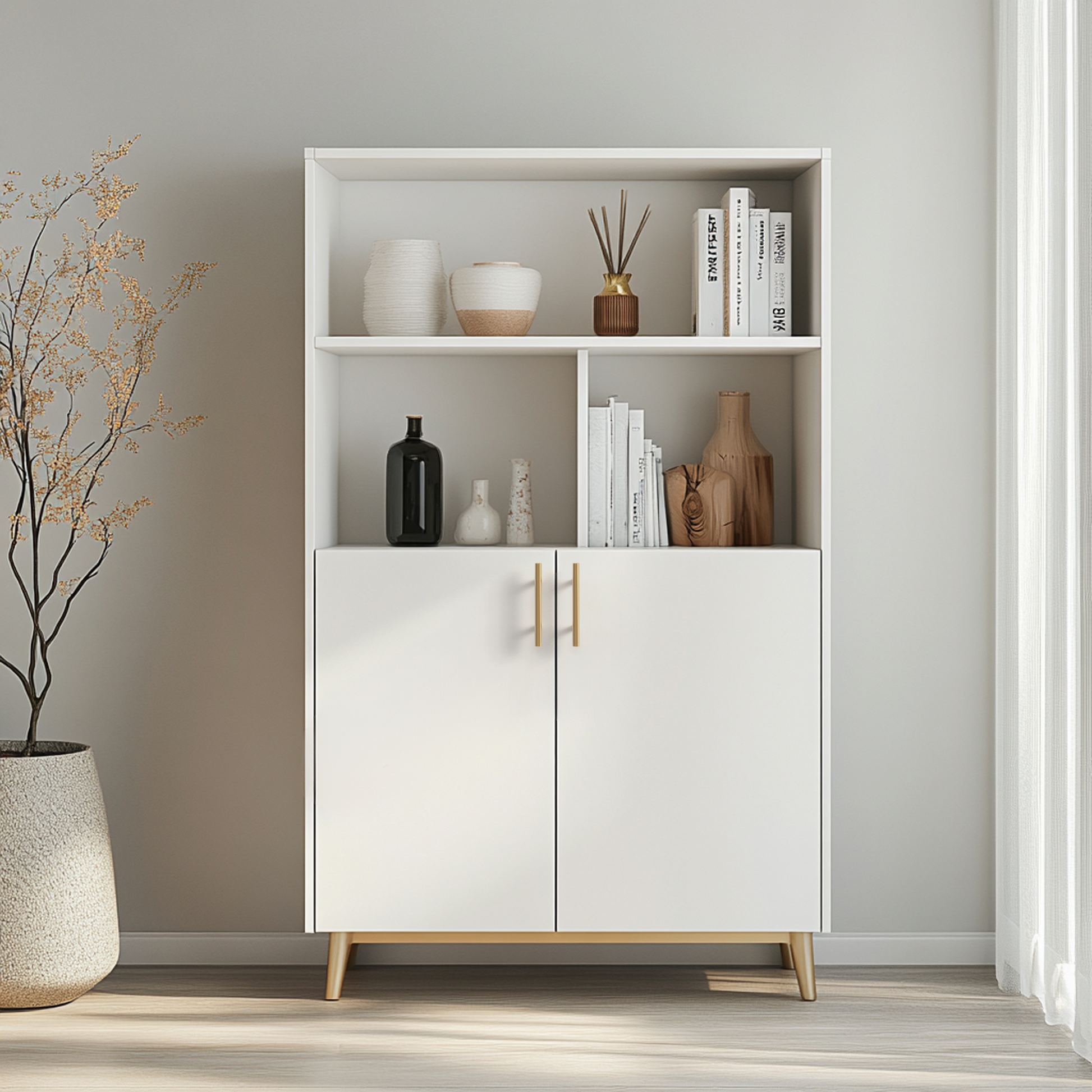 Steel Bar Pull Cabinet Handles HESTIA HARDWARE