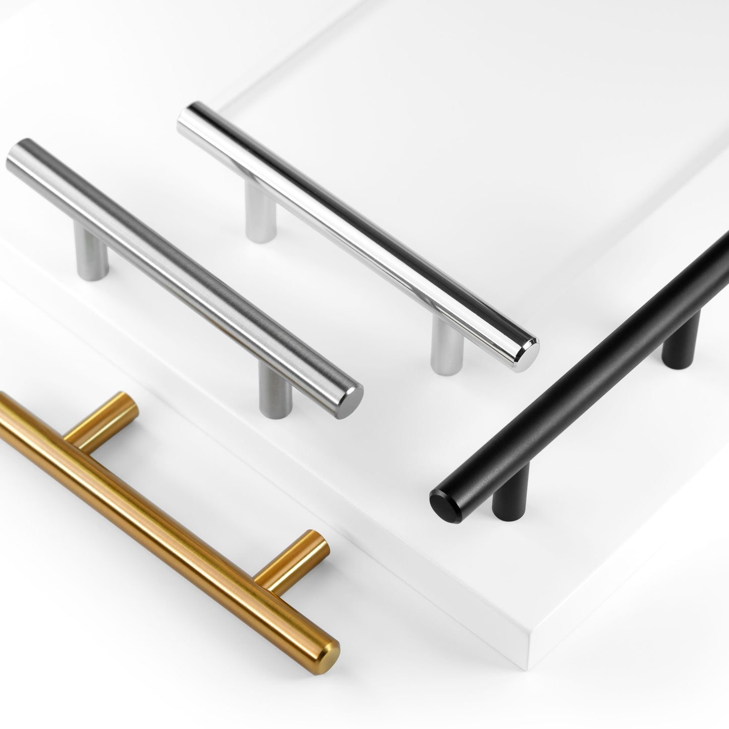 Steel Bar Pull Cabinet Handles HESTIA HARDWARE