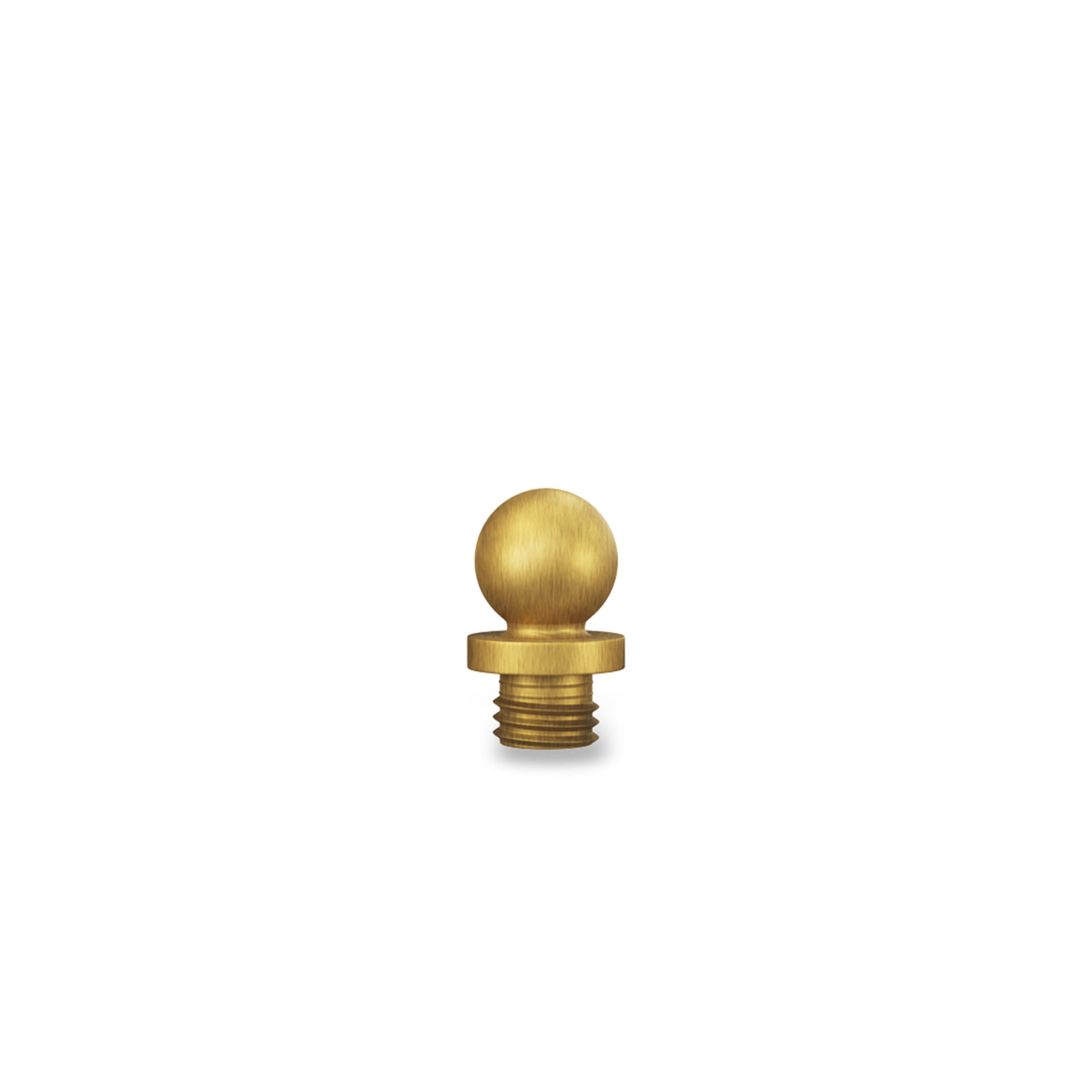 Solid Brass Decorative Tips - Satin Brass Finsbury Hardware Ball Bearing Hinges
