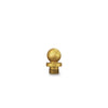 Solid Brass Decorative Tips - Satin Brass Finsbury Hardware Ball Bearing Hinges