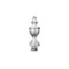 Solid Brass Decorative Tips - Satin Nickel Finsbury Hardware Ball Bearing Hinges