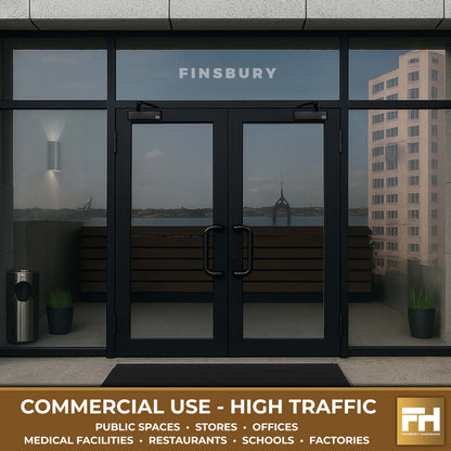 Extra Heavy Duty Commercial Door Closer Cast Iron - Matte Black Finish Finsbury Hardware Hardware