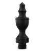 Urn Tip - Flat Black (US19) - 1 Piece Finsbury Hardware Ball Bearing Hinges
