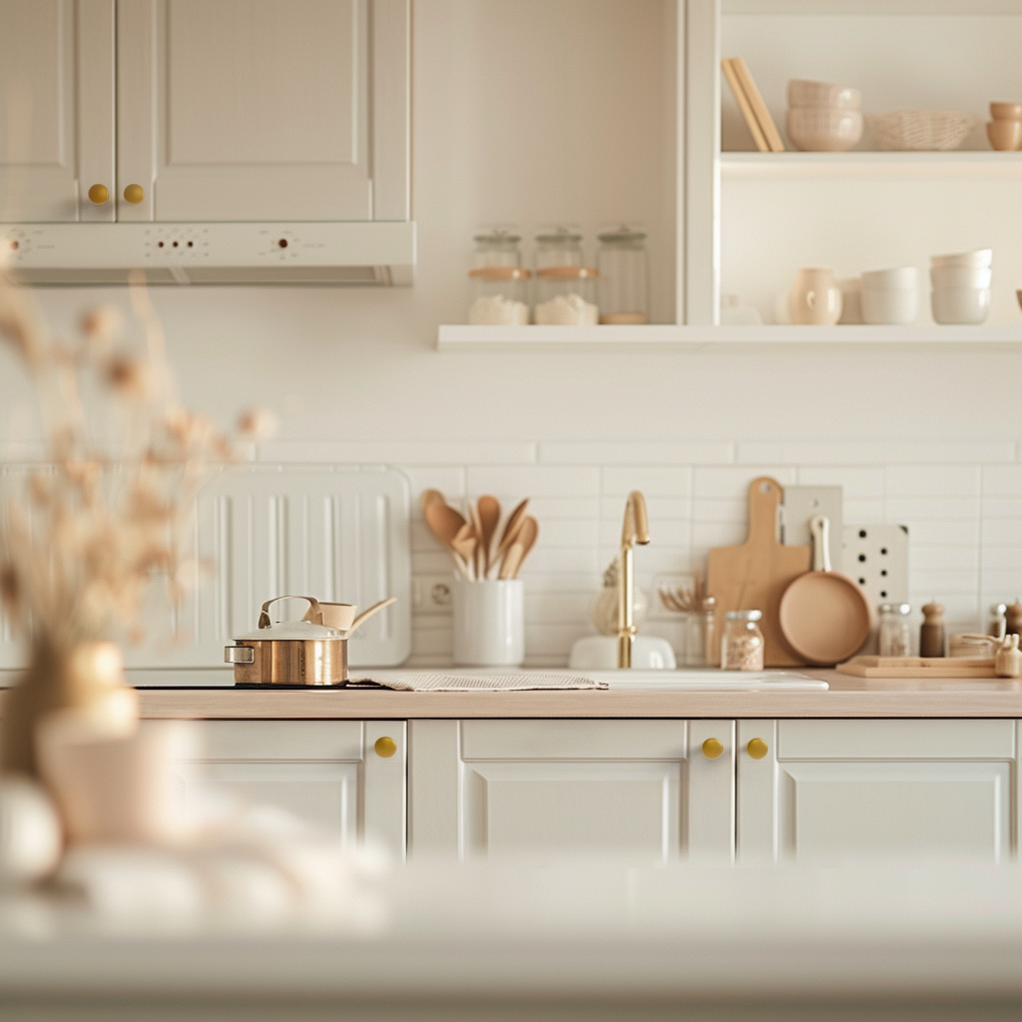Classic Round Kitchen Cabinet Knob HESTIA HARDWARE
