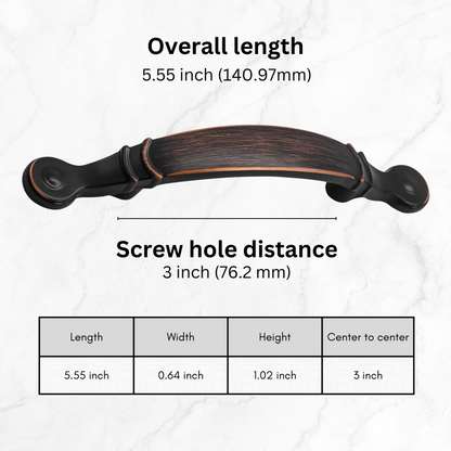 Arch Cabinet Handle Pulls HESTIA HARDWARE