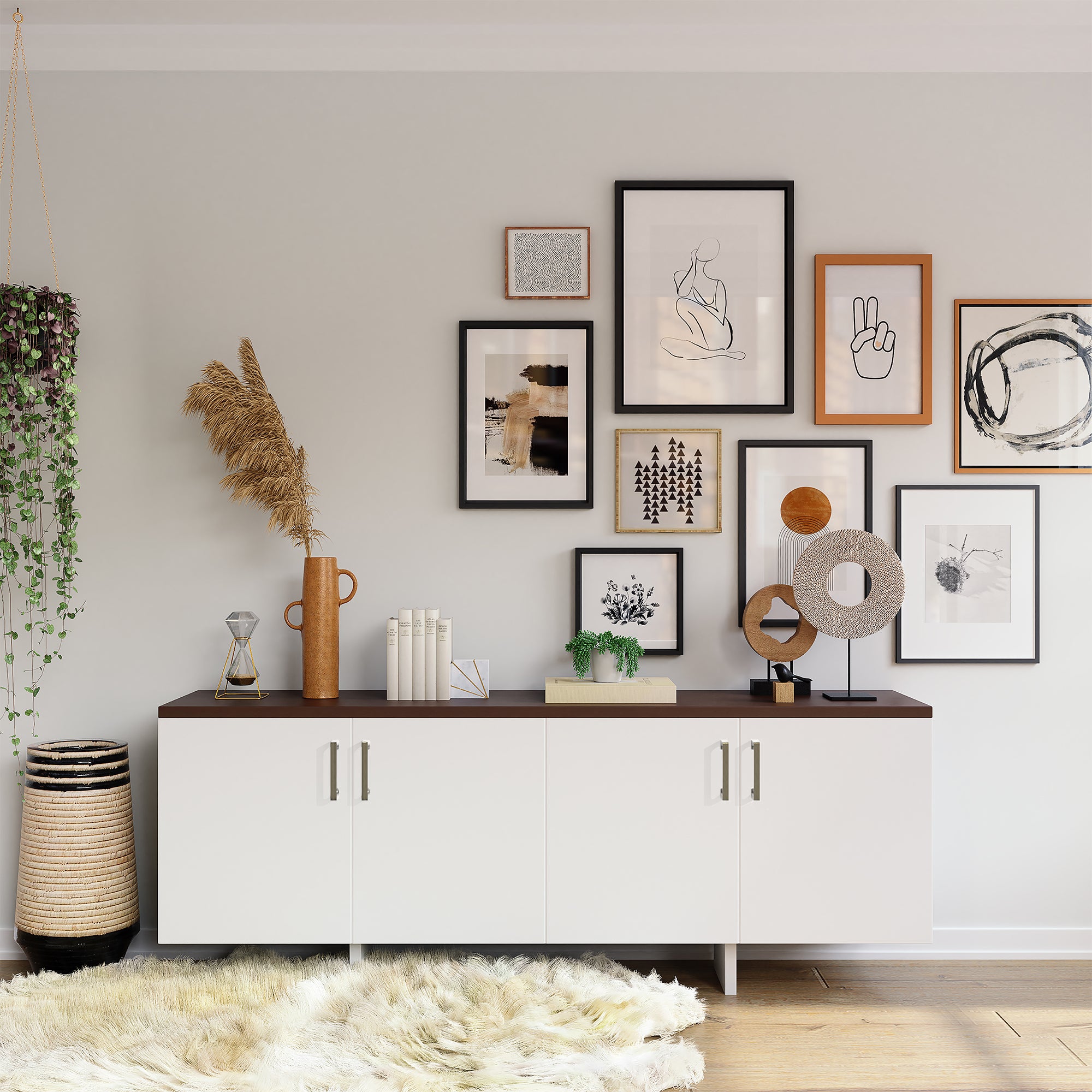 Modern Square Cabinet Handles