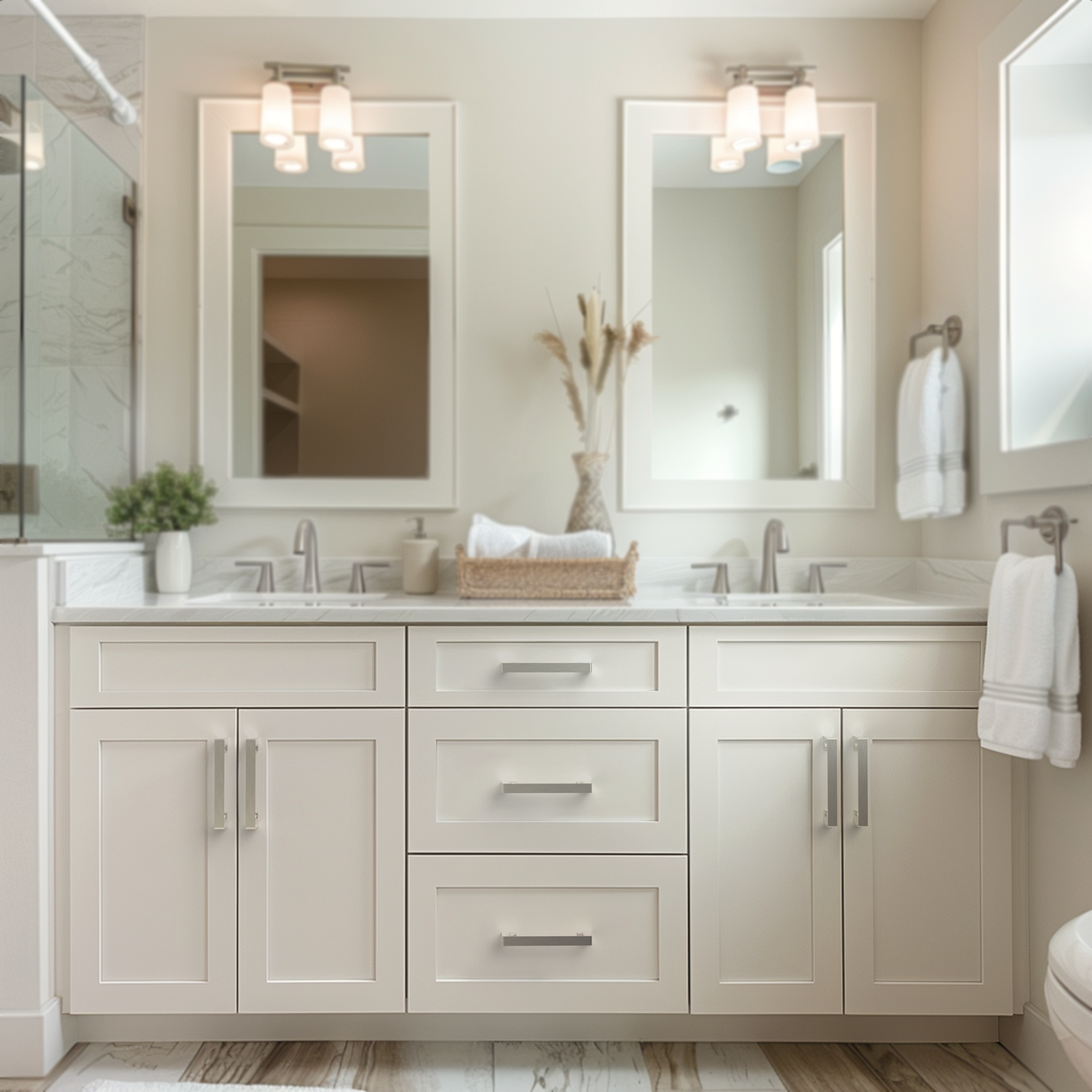 Modern Square Cabinet Handles