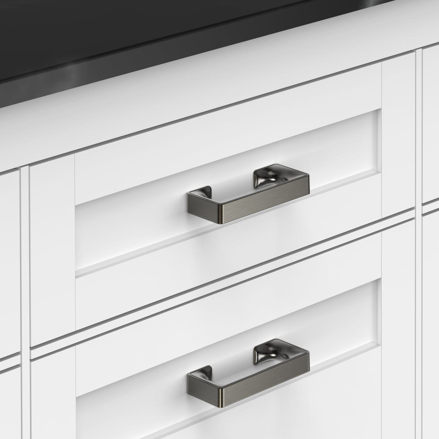 Modern Square Cabinet Handles HESTIA HARDWARE Cabinet Pulls