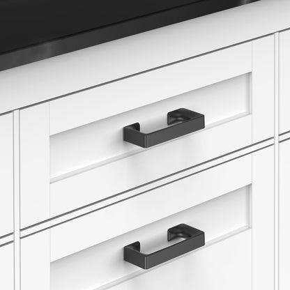 Modern Square Cabinet Handles HESTIA HARDWARE Cabinet Pulls