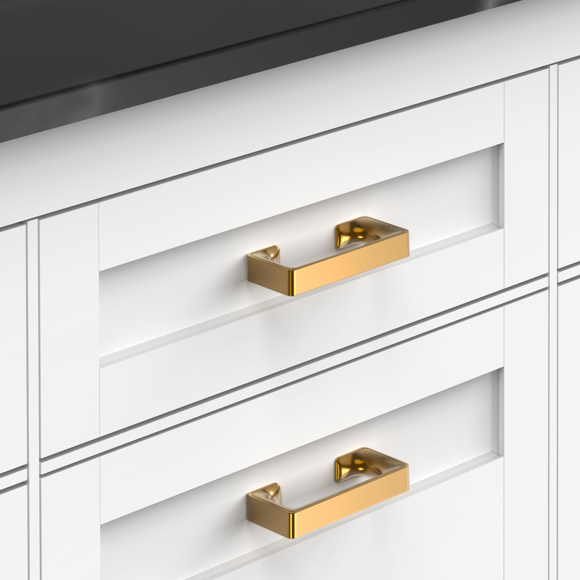 Modern Square Cabinet Handles HESTIA HARDWARE