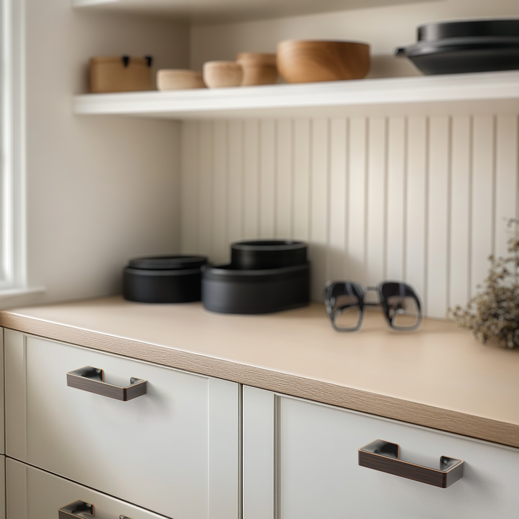Modern Square Cabinet Handles HESTIA HARDWARE Cabinet Pulls