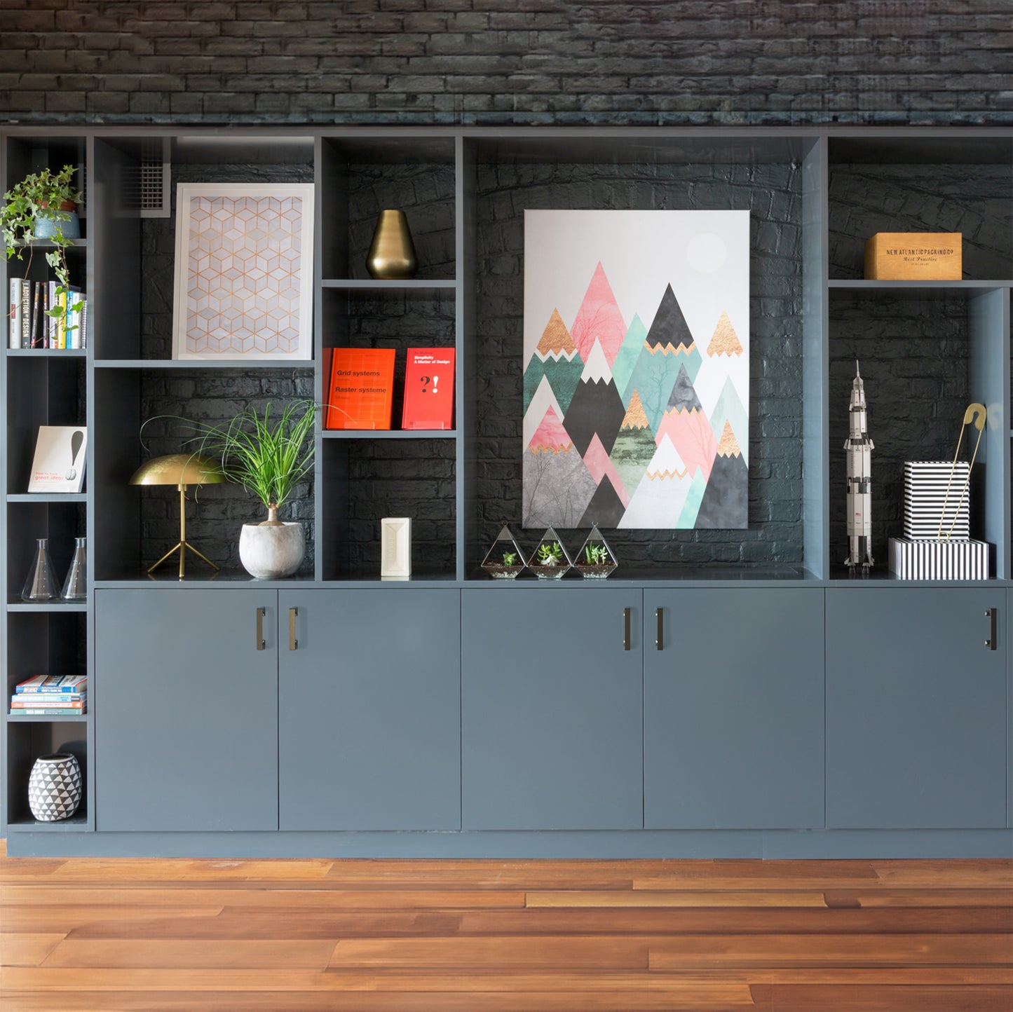 Modern Square Cabinet Handles HESTIA HARDWARE Cabinet Pulls