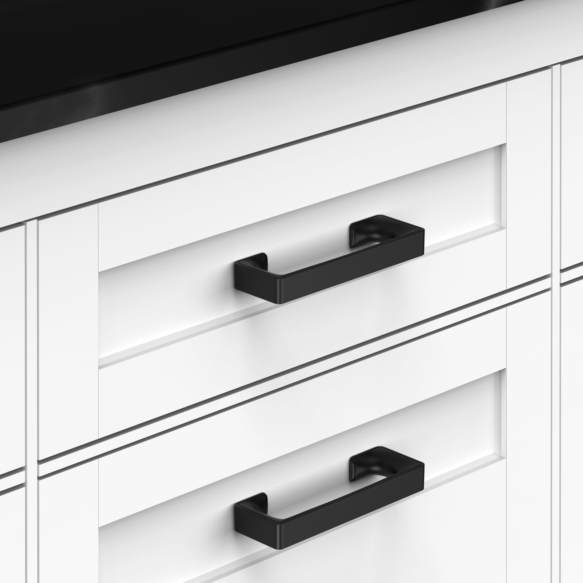 Modern Square Cabinet Handles HESTIA HARDWARE Cabinet Pulls