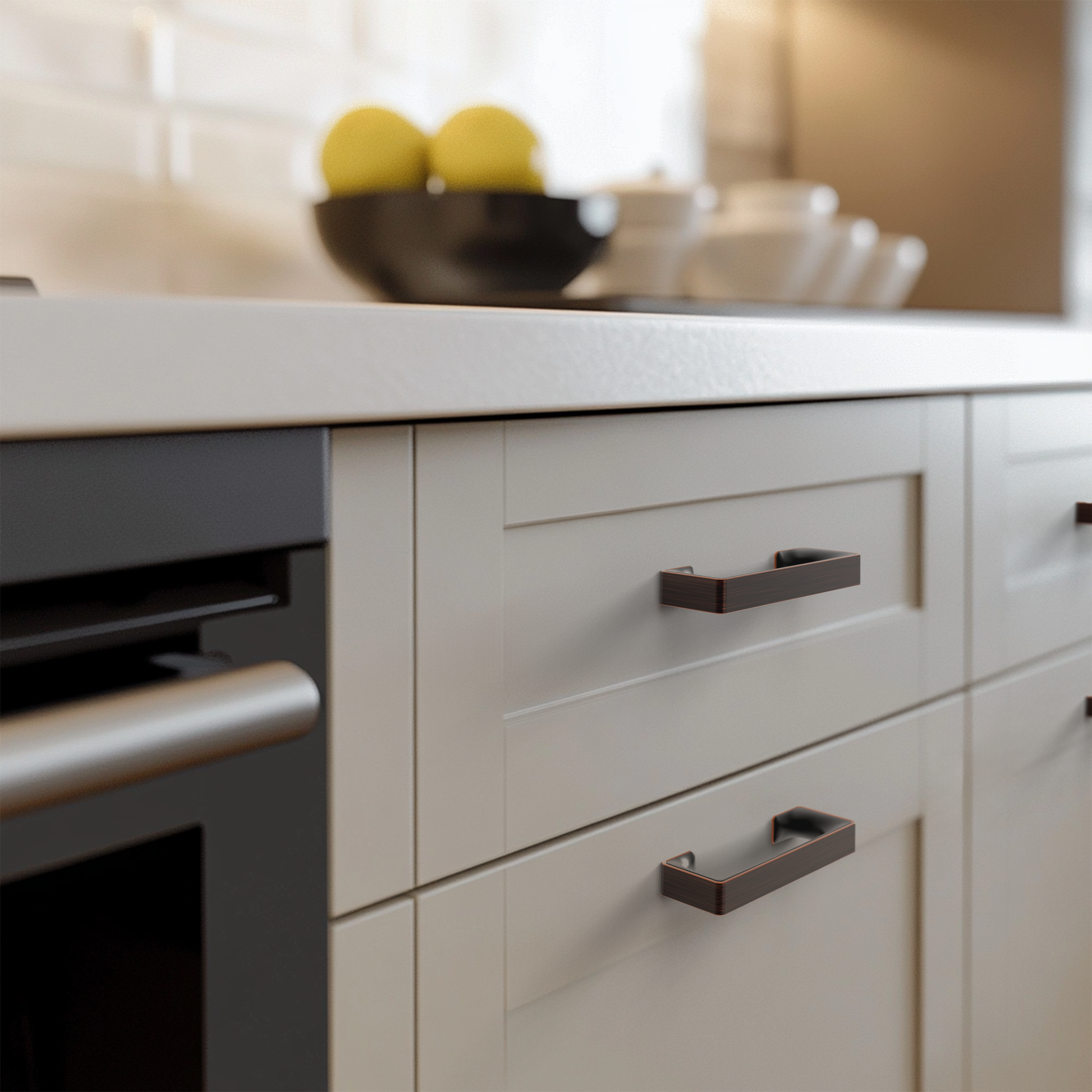 Modern Square Cabinet Handles HESTIA HARDWARE Cabinet Pulls