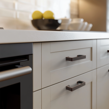 Modern Square Cabinet Handles HESTIA HARDWARE Cabinet Pulls