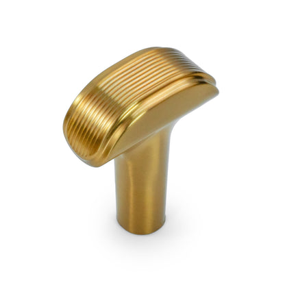 Embossed T-Bar Knurled Cabinet Knobs HESTIA HARDWARE